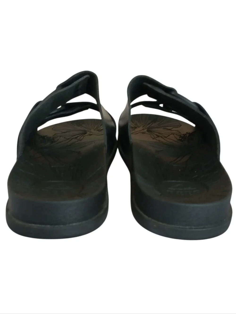 REEF Cushion Vera Cruz Chunky Sandals Women's 7 Black Buckles Neutral Beach